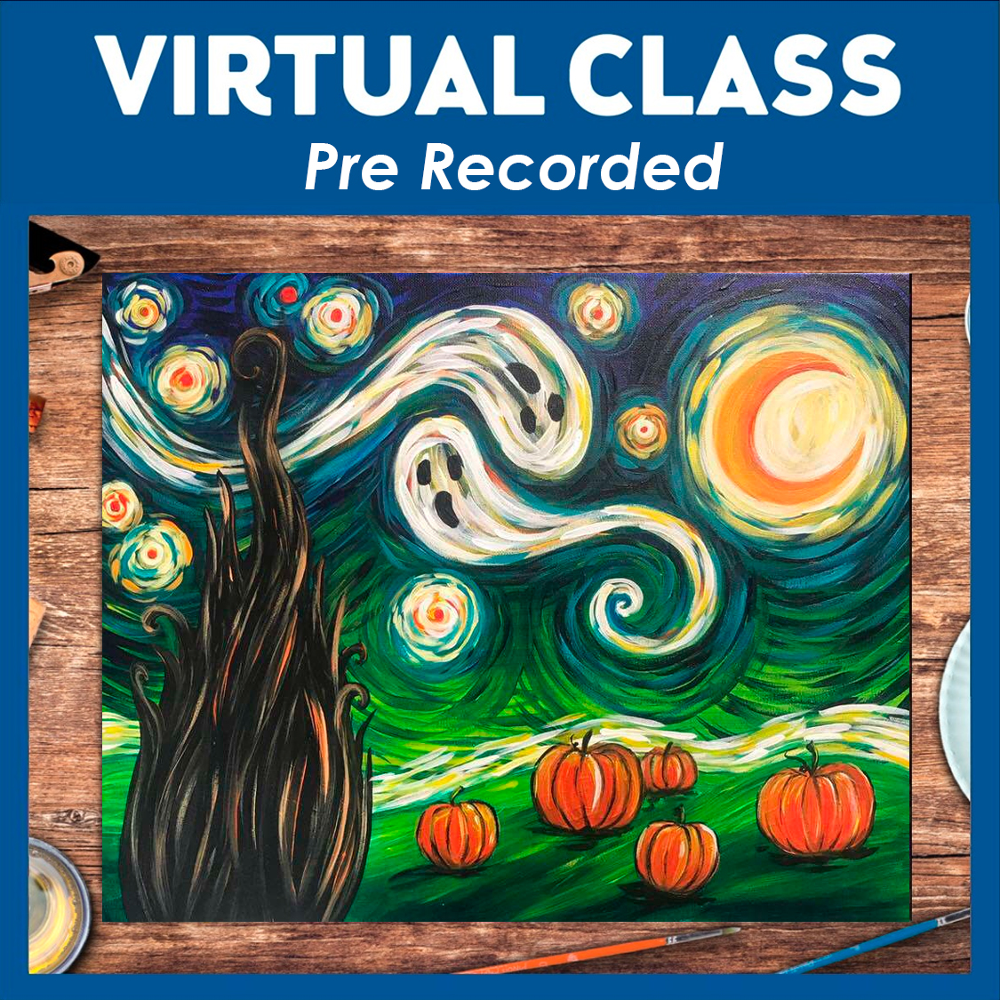 Van Gogh's Starry Night - Halloween 
